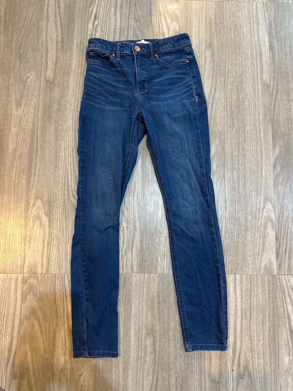 LC Lauren Conrad Dark Blue Skinny Jeans